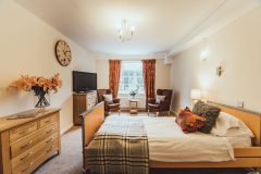 Goole Hall Care Home bedroom