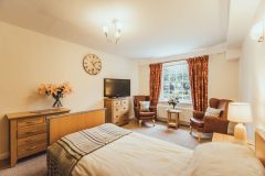 Goole Hall Care Home bedroom