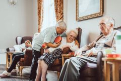 Goole Hall Care Home music time