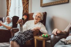 Goole Hall Care Home music time