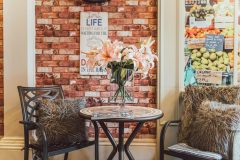 Goole Hall Care Home communal seating area